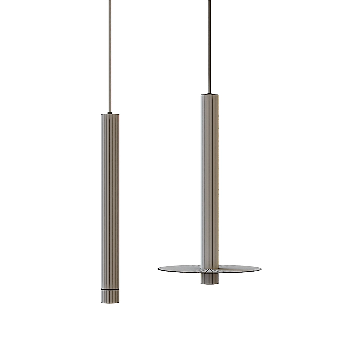 Sleek Gift Pendant Lamp 3D model image 7