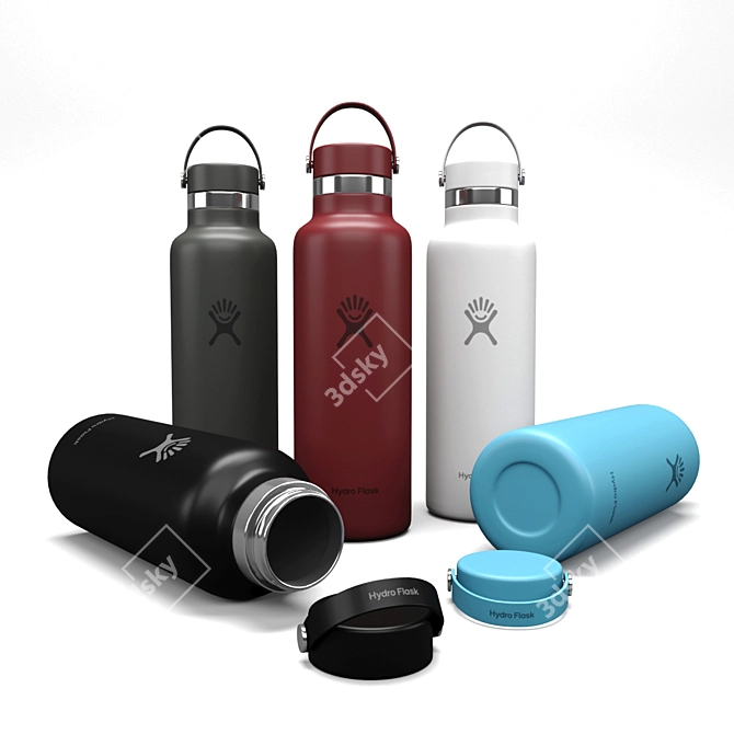 Elevated Performance Hydro Flask 3D model image 7