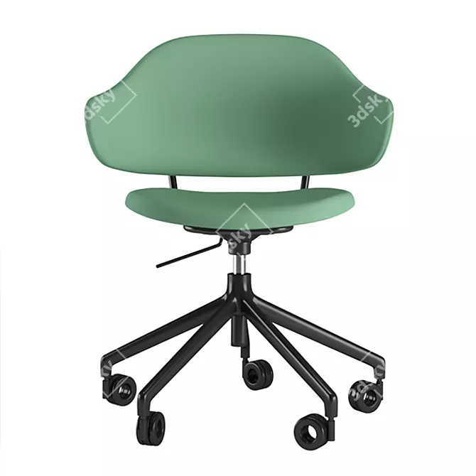 Holly Office Chair: Elegance & Comfort 3D model image 1