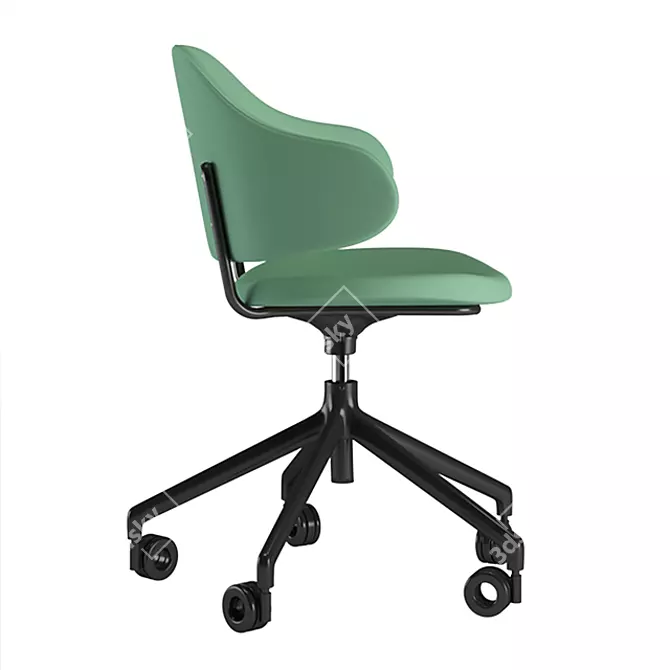 Holly Office Chair: Elegance & Comfort 3D model image 2