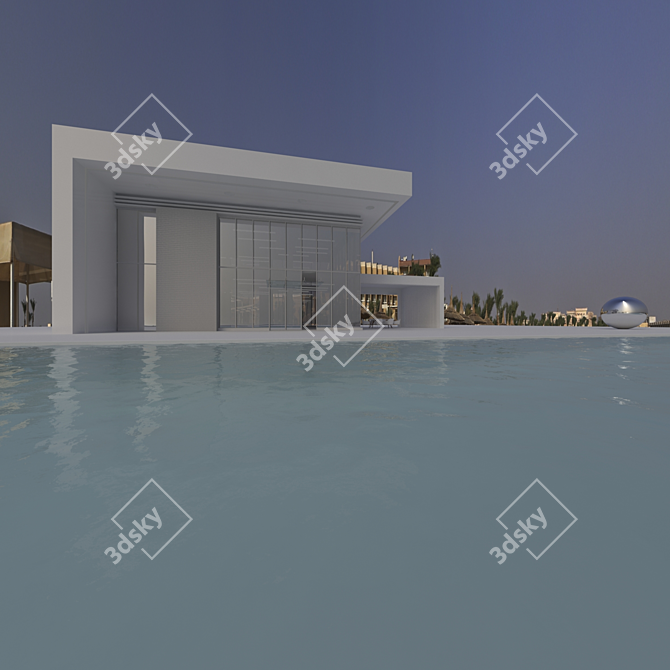 Title: Egypt HDRI Sunrise 3D model image 3