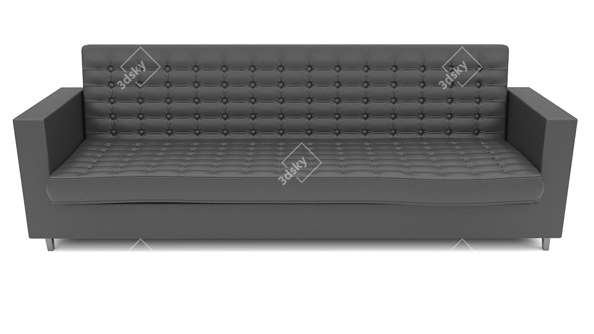 Elegante Sofa Model 3D model image 1