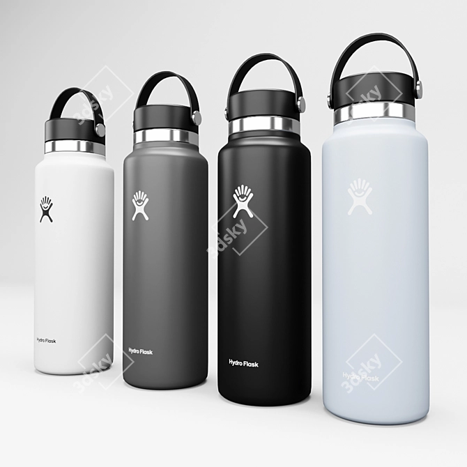 Hydro Flask Monochrome Tumbler 3D model image 3