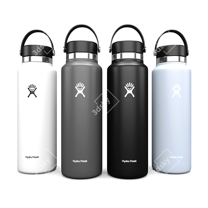 Hydro Flask Monochrome Tumbler 3D model image 5