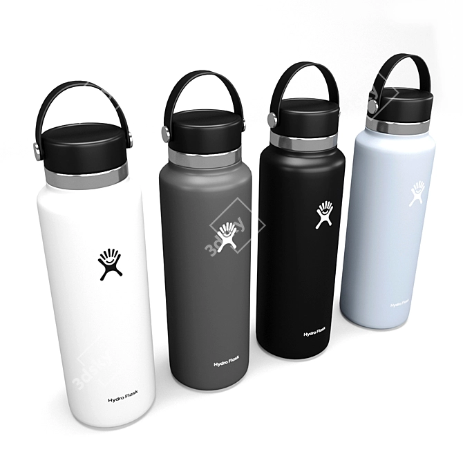 Hydro Flask Monochrome Tumbler 3D model image 6