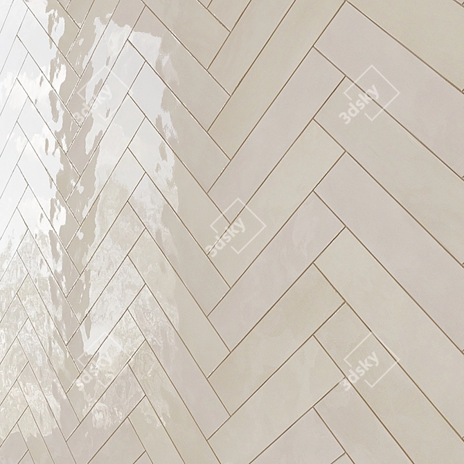 Ivy Hill Tile Herringbone: Timeless Elegance 3D model image 7