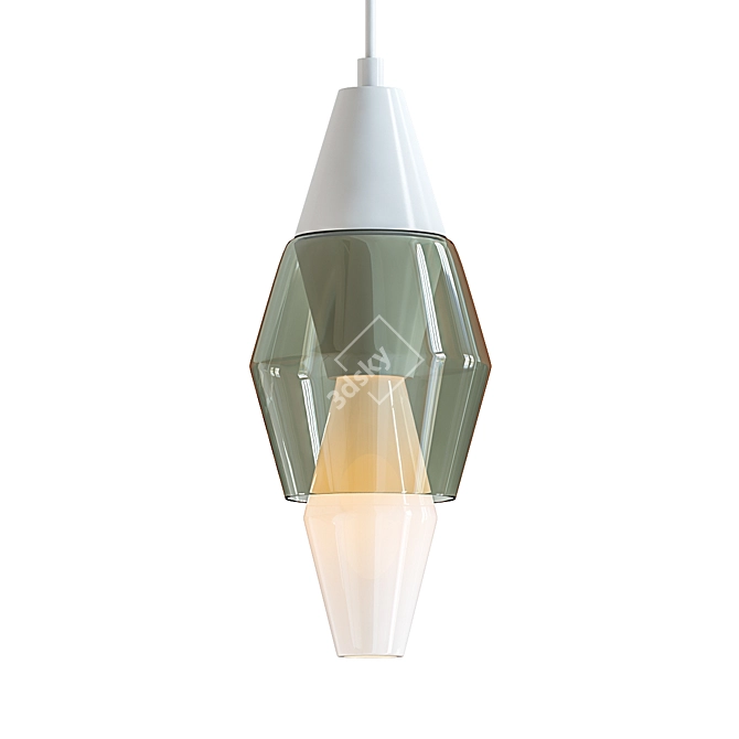 Contemporary Pendant Lamp K2 136 3D model image 1