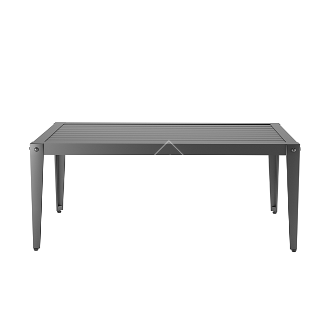 Leon Aluminum Coffee Table 3D model image 5