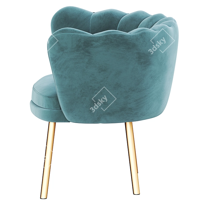 Modern Living Room Armchair 3D model image 4