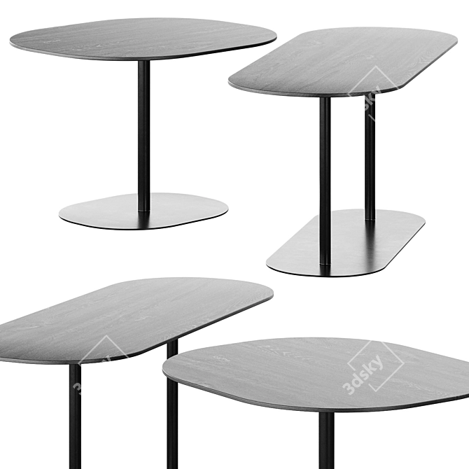 Matsumoto Tables: Modern Design, High Quality 3D model image 1