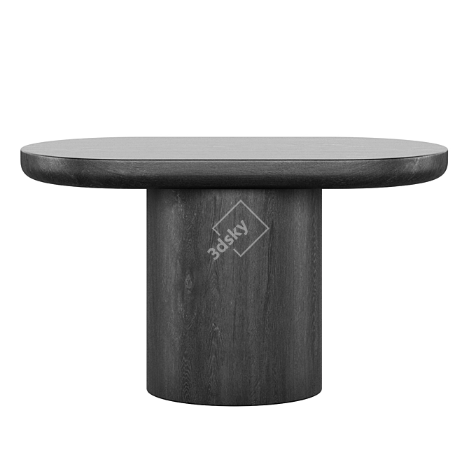 Porto High & Low Side Table 3D model image 3