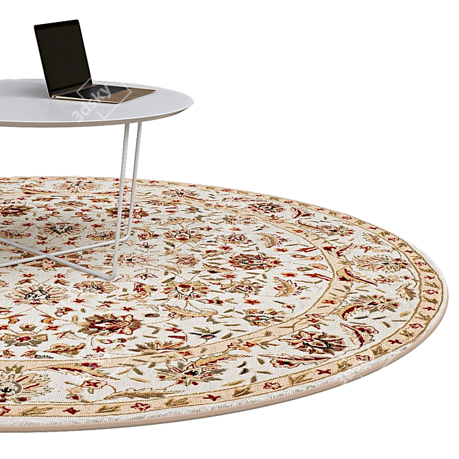 Round Rugs | Vintage Collection 3D model image 2