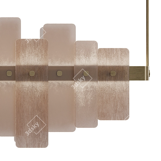 Elegant Sicis Oscar Chandelier 3D model image 3