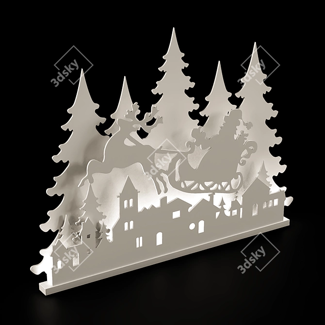 Festive Holiday Decor 2015 3D model image 3