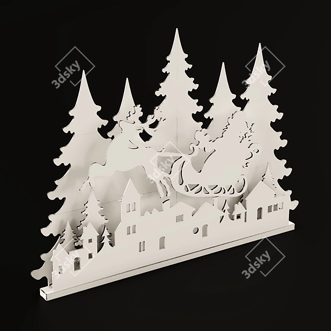 Festive Holiday Decor 2015 3D model image 5