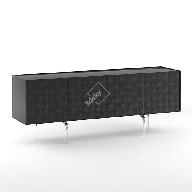 Modern Karo Console - Sleek and Stylish 3D model image 5