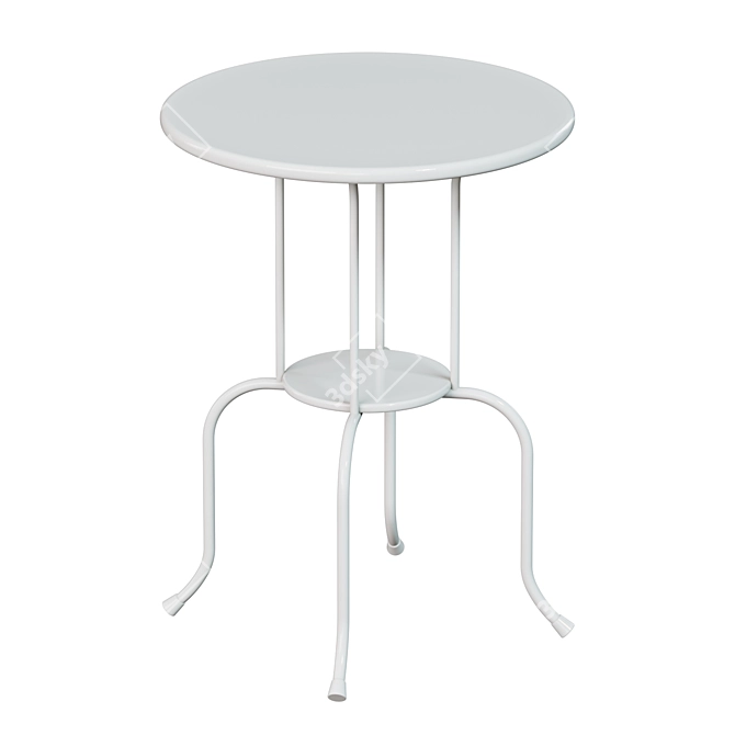 Sleek and Stylish Side Table 3D model image 1