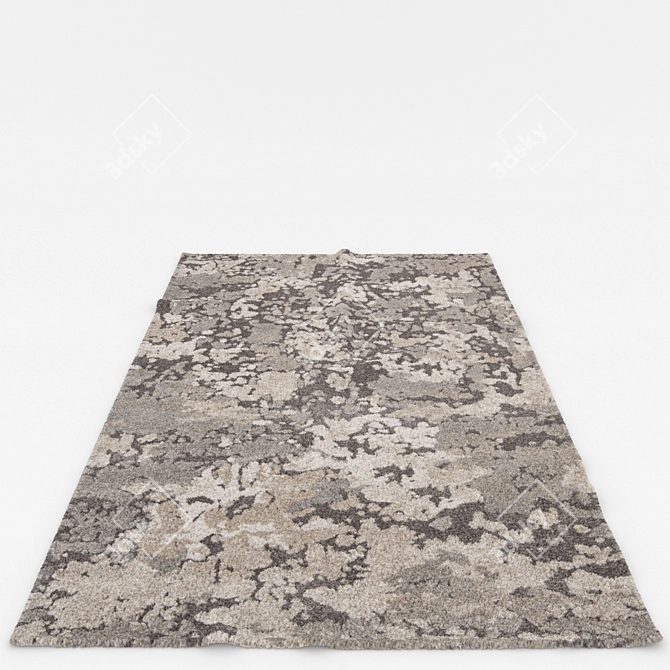 Versatile Set of 6 Rugs with Stunning Details 3D model image 6