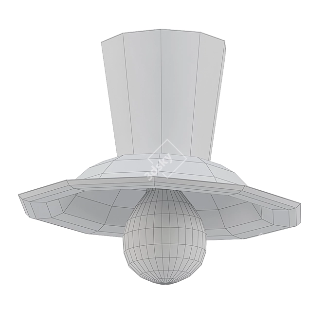 Modern Elegance: Ceiling Lamp 2162 3D model image 2