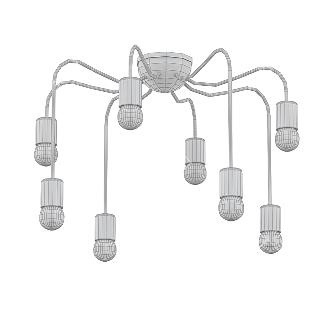 Elegance Illuminated: Ceiling Lamp 2358 3D model image 2