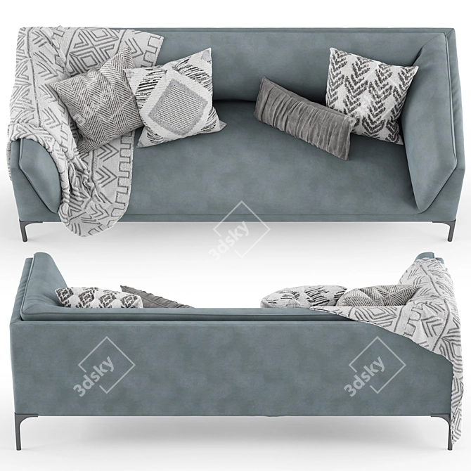 Sits Frej: Stylish Modern Sofa 3D model image 3