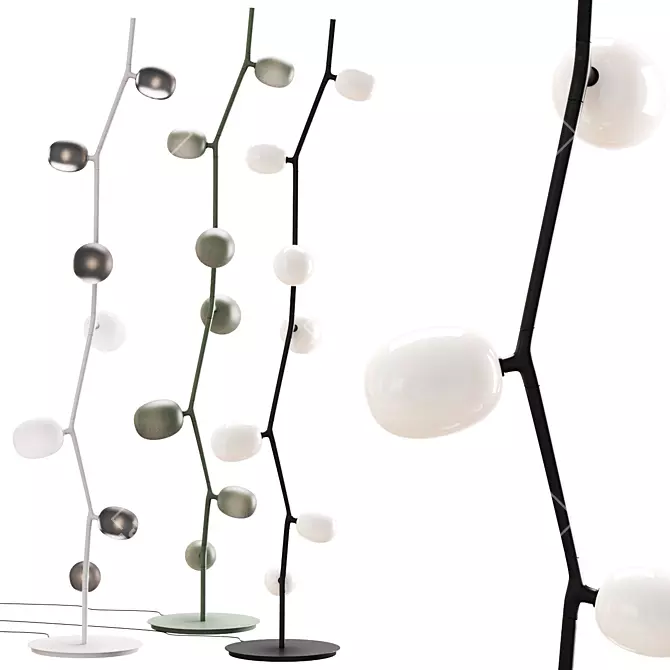Brokis Ivy: Elegant Floor Lamp 3D model image 1