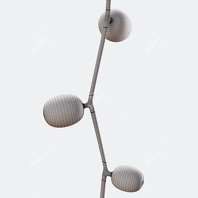 Brokis Ivy: Elegant Floor Lamp 3D model image 2