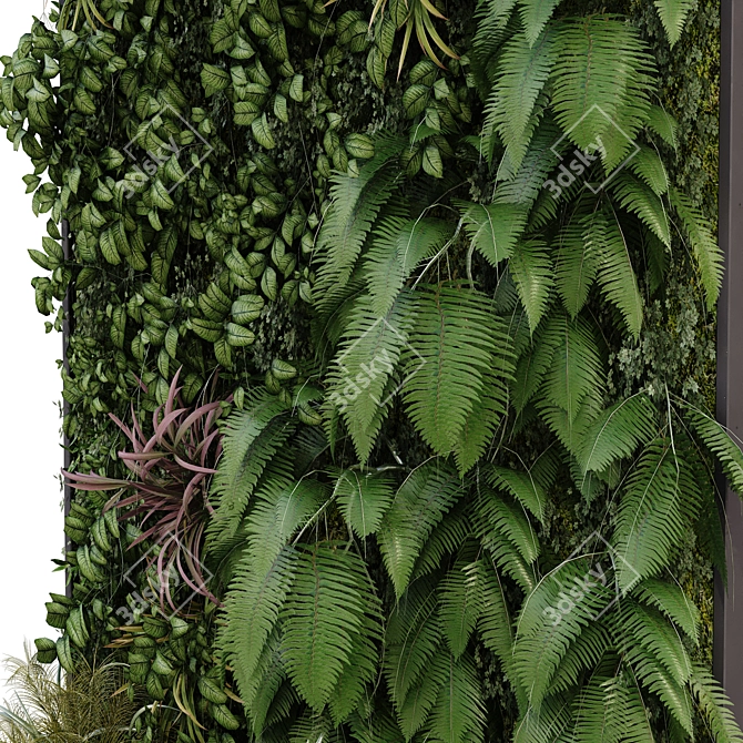 Versatile Greenwall Set 174 3D model image 2