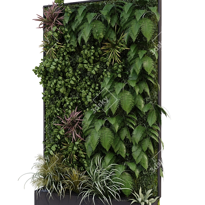 Versatile Greenwall Set 174 3D model image 4