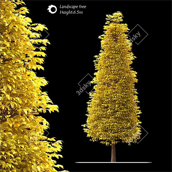  Majestic Landscaping Tree 3D model image 1