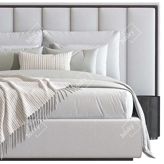 Modern Emmett Beds: Sleek Design 3D model image 3