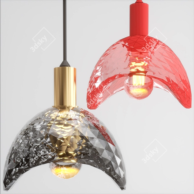 ALOIS Contemporary Design Lamp 3D model image 4
