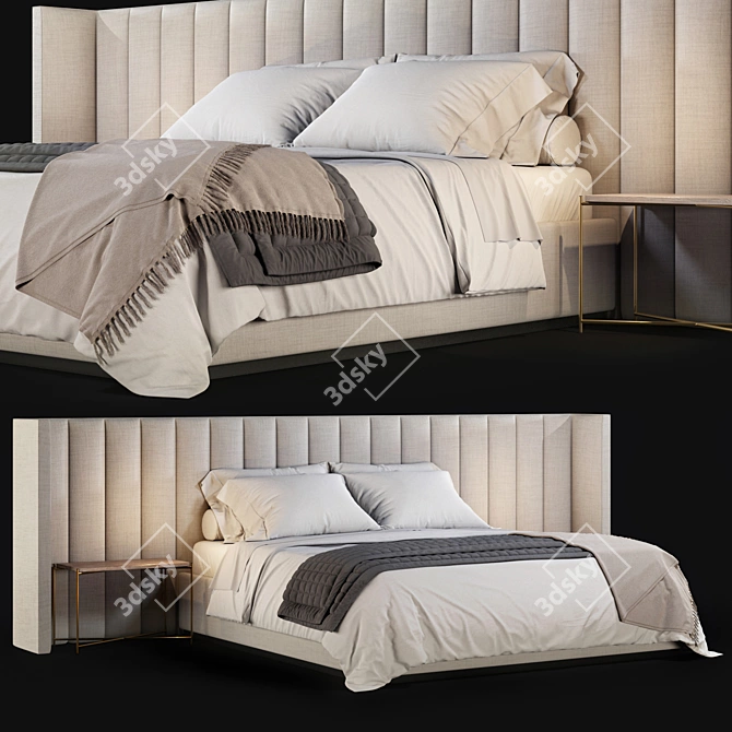 Elegant PROVENCE Sofa: High Quality, V-Ray Render Compatibility 3D model image 1