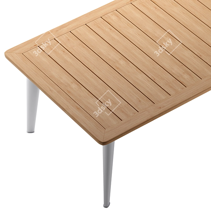 Modern Retro Terrace Table 3D model image 5