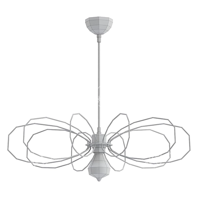 Modern Pendant Light - VegaLights 3D model image 2