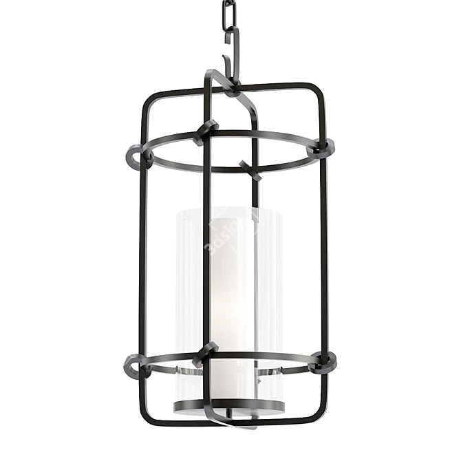 Urban Electric: Edgemere Pendant Light 3D model image 1