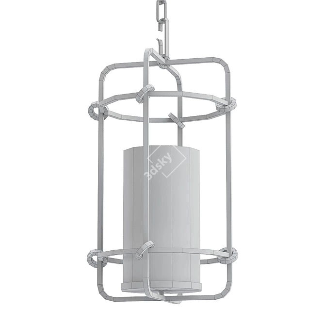 Urban Electric: Edgemere Pendant Light 3D model image 2