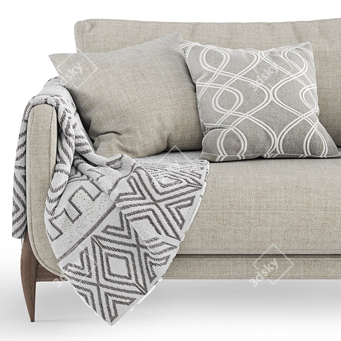 Jenny Sofa: Modern Comfort for Your Home 3D model image 4