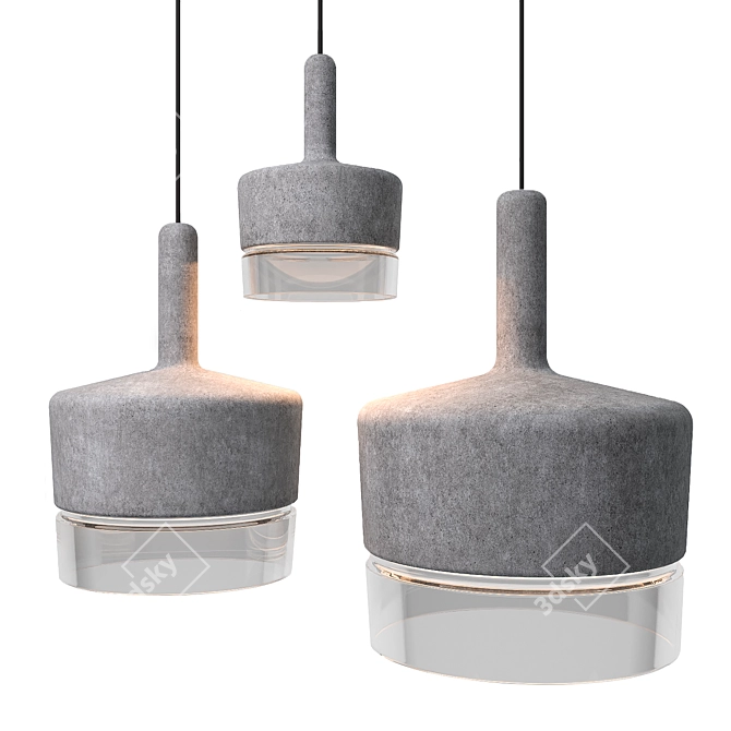Acorn Pendant Lamp Collection 3D model image 7