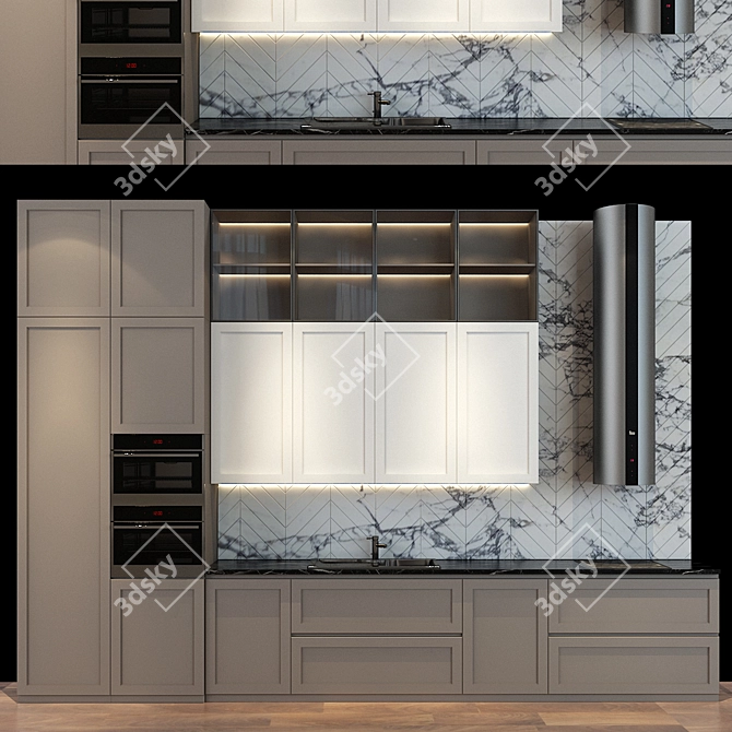 Ultimate Kitchen Essentials Set 3D model image 1