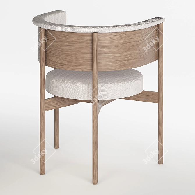 Modern N-SC01 Designer Chair 3D model image 2