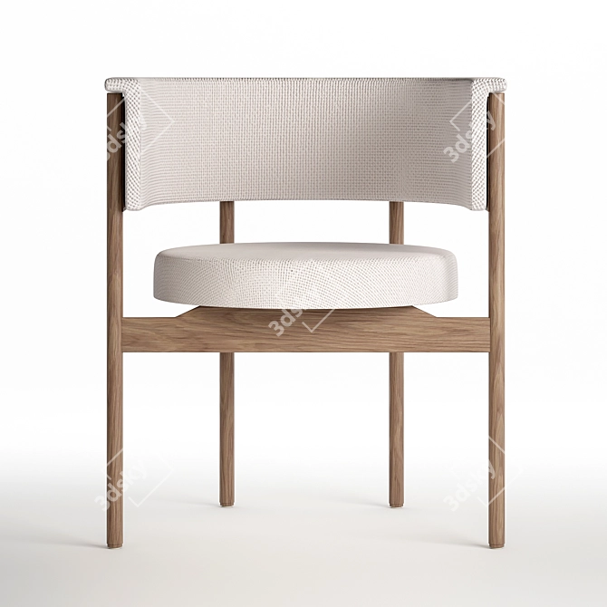 Modern N-SC01 Designer Chair 3D model image 3