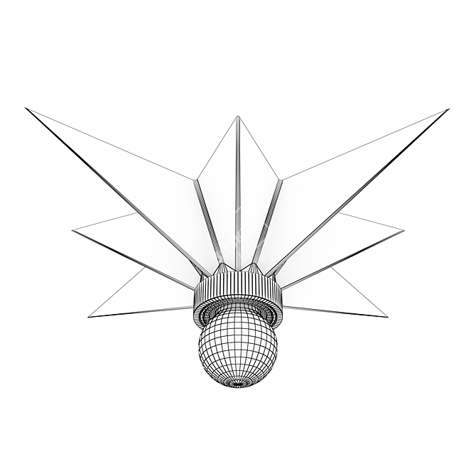 Loft-Concept Star Ceiling Mount 3D model image 7