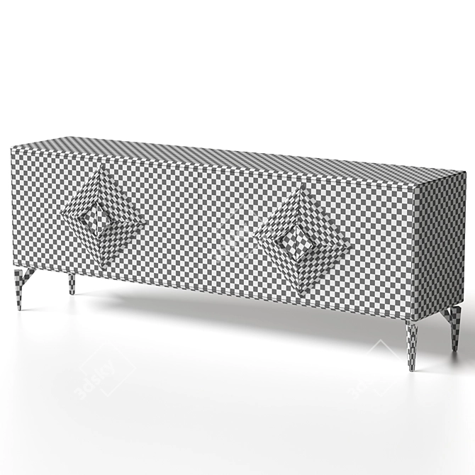 Valentin Console Table: Modern, Stylish Design 3D model image 15