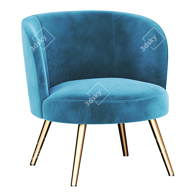 Sweet Seating Sensation 3D model image 1