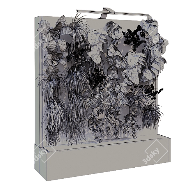 Vertical Garden Box Set - Lowpoly 3D Model 3D model image 6