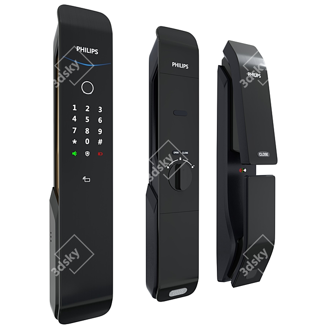 Smart Lock Philips Easy Key 9200 3D model image 3