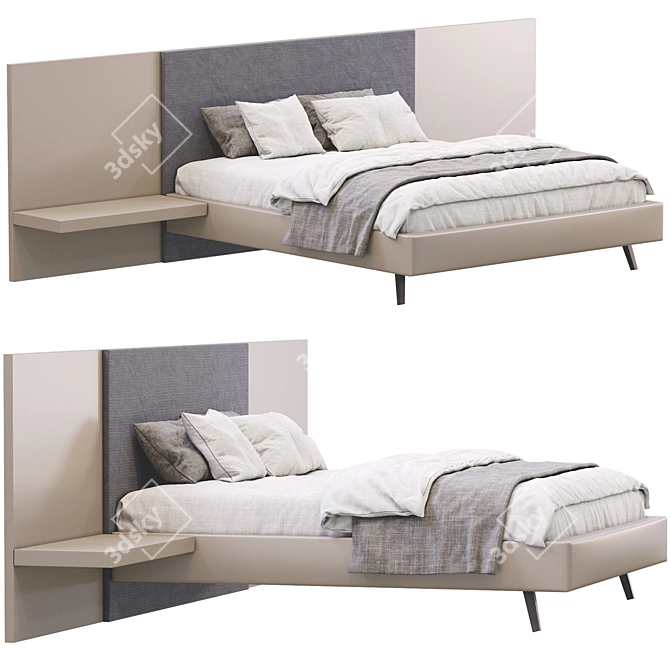 Jesse_Bed_Mylove - Elegant and Stylish Bed Design 3D model image 3