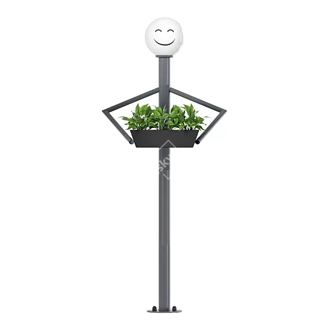 Smile Park LED Lamp 3D model image 7