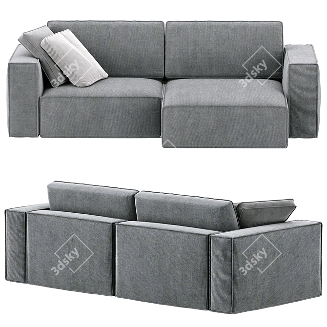 Ebi Corner Sofa 3D model image 3